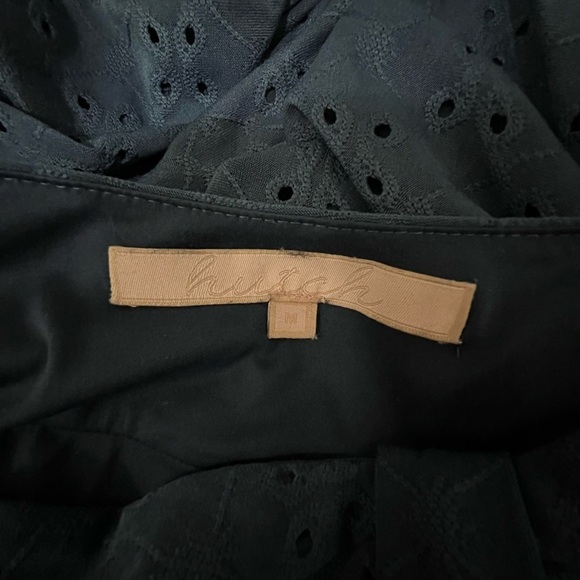 ANTHROPOLOGIE HUTCH Olivia Eyelet Dress Blue - Picture 8 of 10